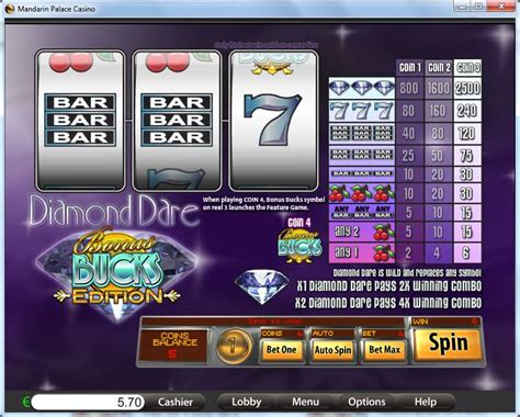 Игровой автомат Diamond Dare Bucks  играть бесплатно